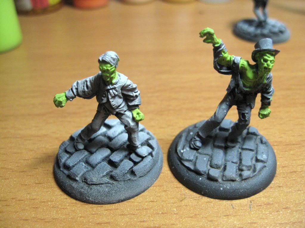 Fiends in Waistcoats Zombie Painting 101, the lazy man's guide